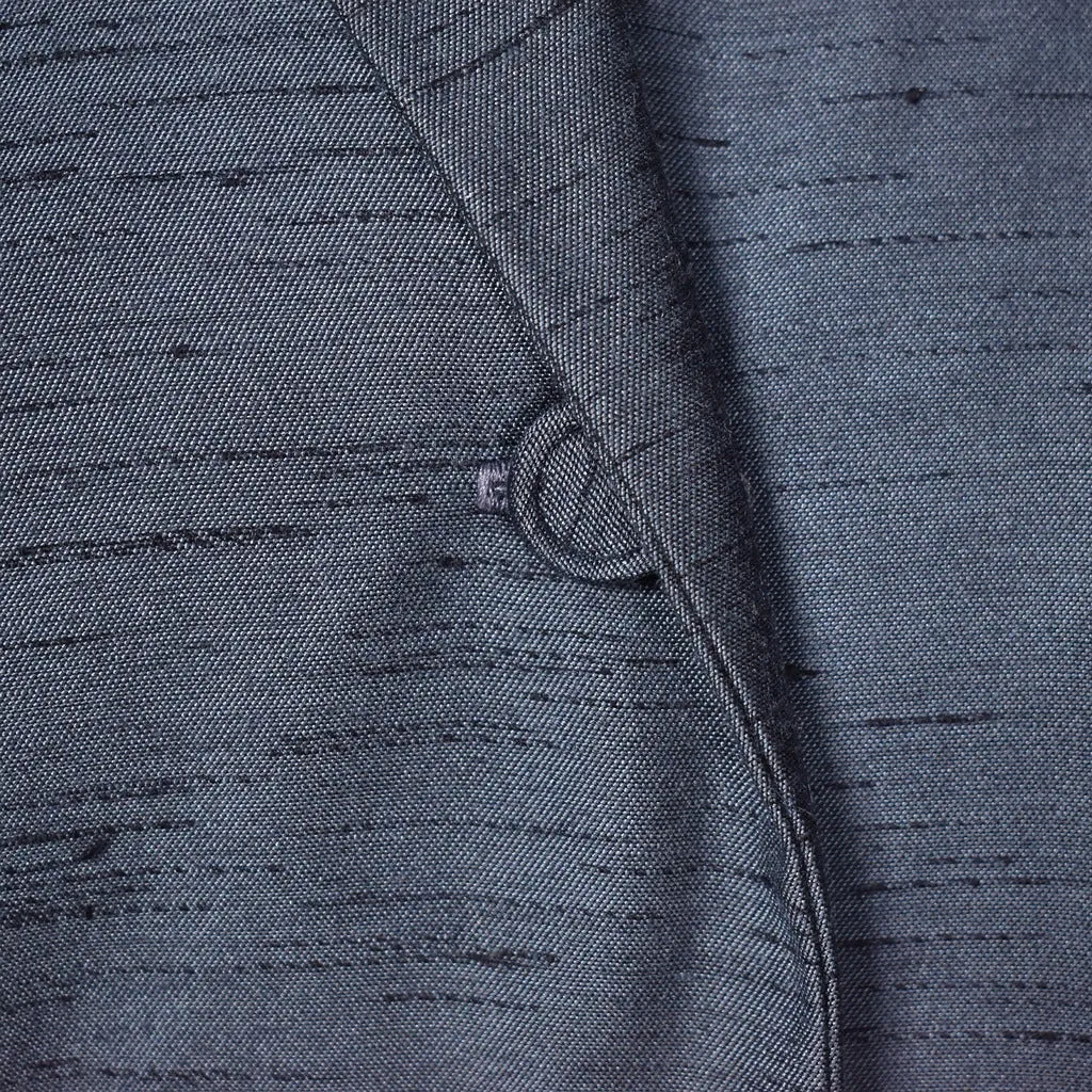 1950s Vintage Silk Navy Skirt Suit