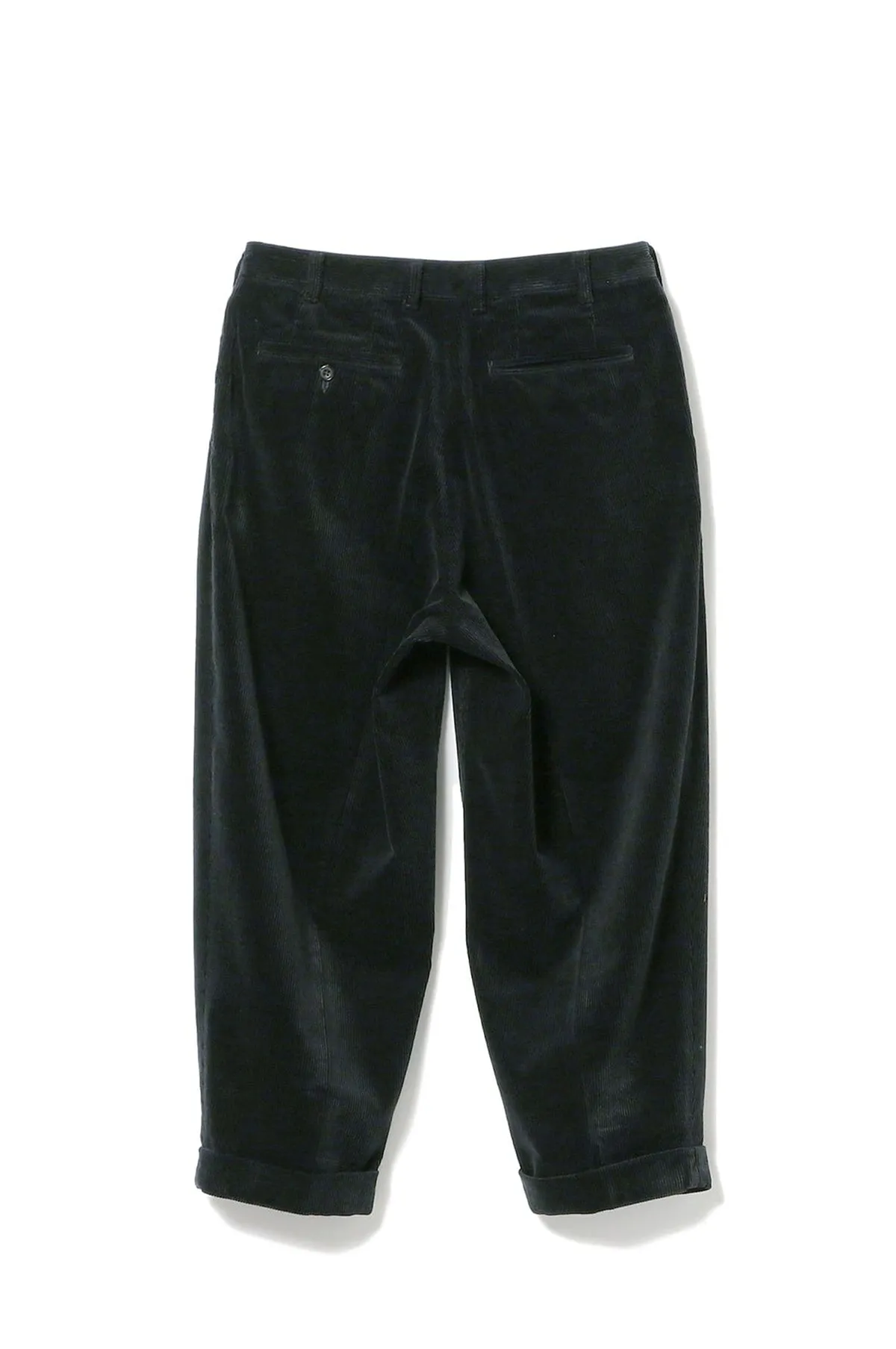2 Pleats Corduroy Charcoal
