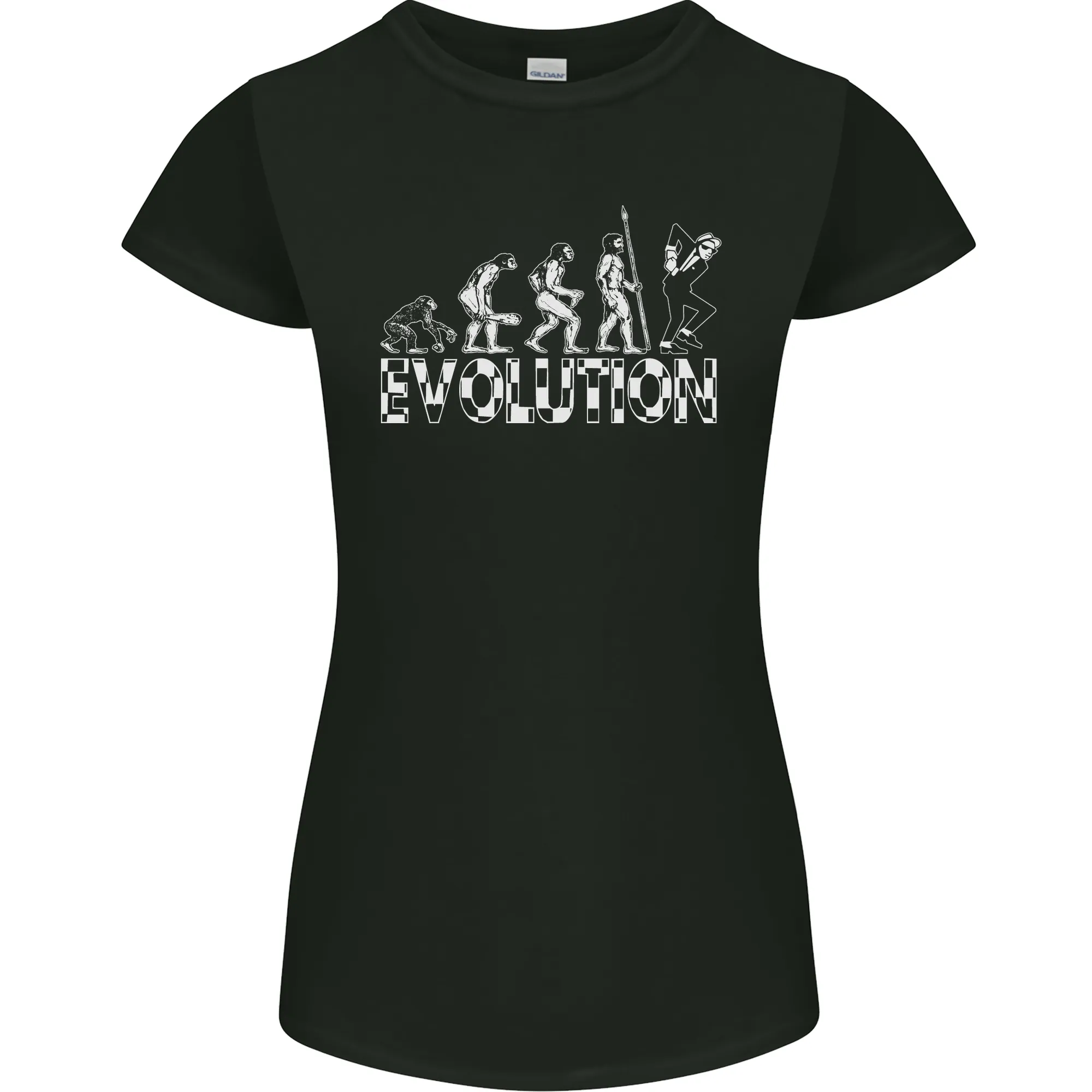 2 Tone Evolution 2Tone Womens Petite Cut T-Shirt