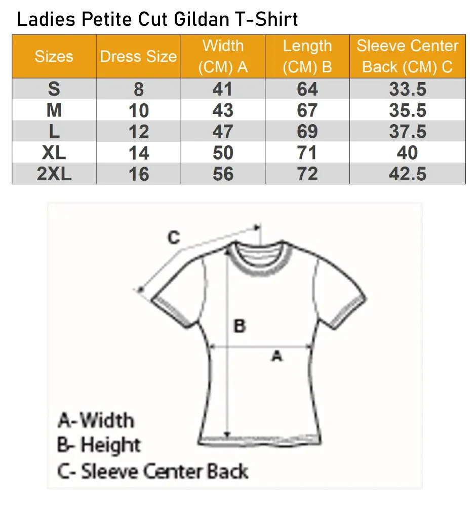 2 Tone Evolution 2Tone Womens Petite Cut T-Shirt