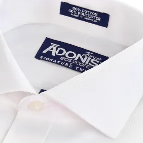 Adonis Signature Twill Easy Care Boys Dress Shirt - Short Sleeve