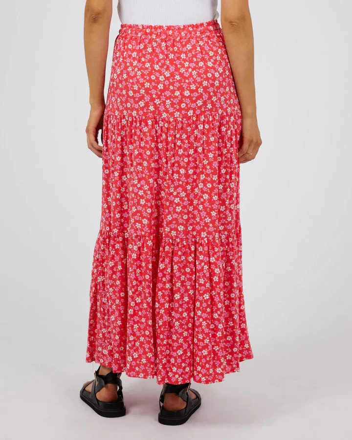 All About Eve Dolly Maxi Skirt - Red