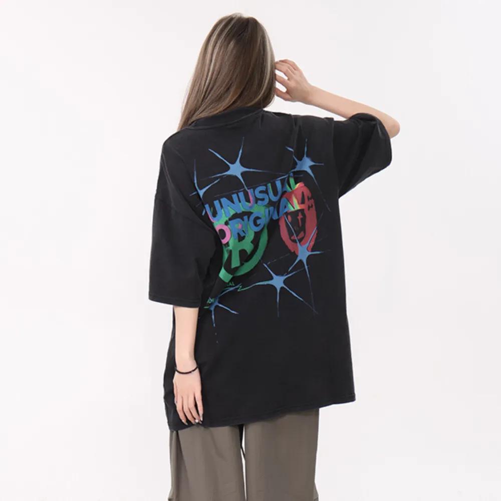 “American Retro Personalized Graffiti” T-shirt