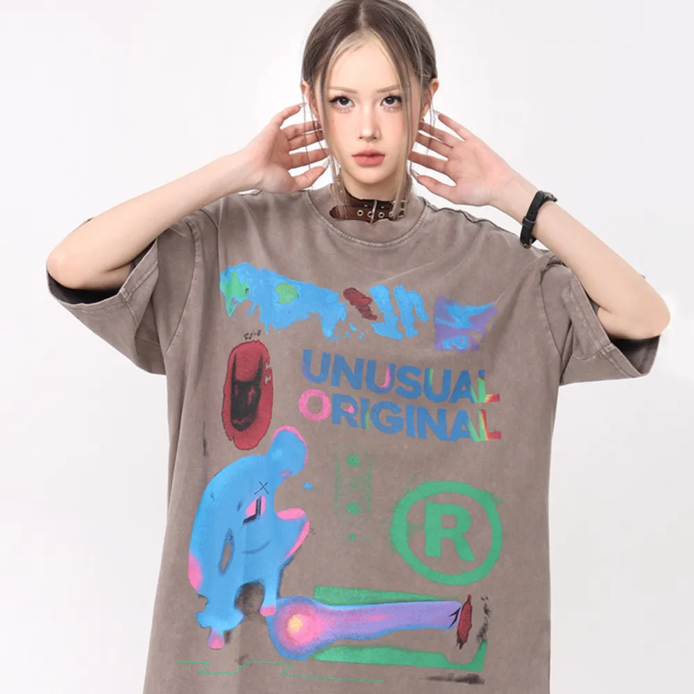 “American Retro Personalized Graffiti” T-shirt