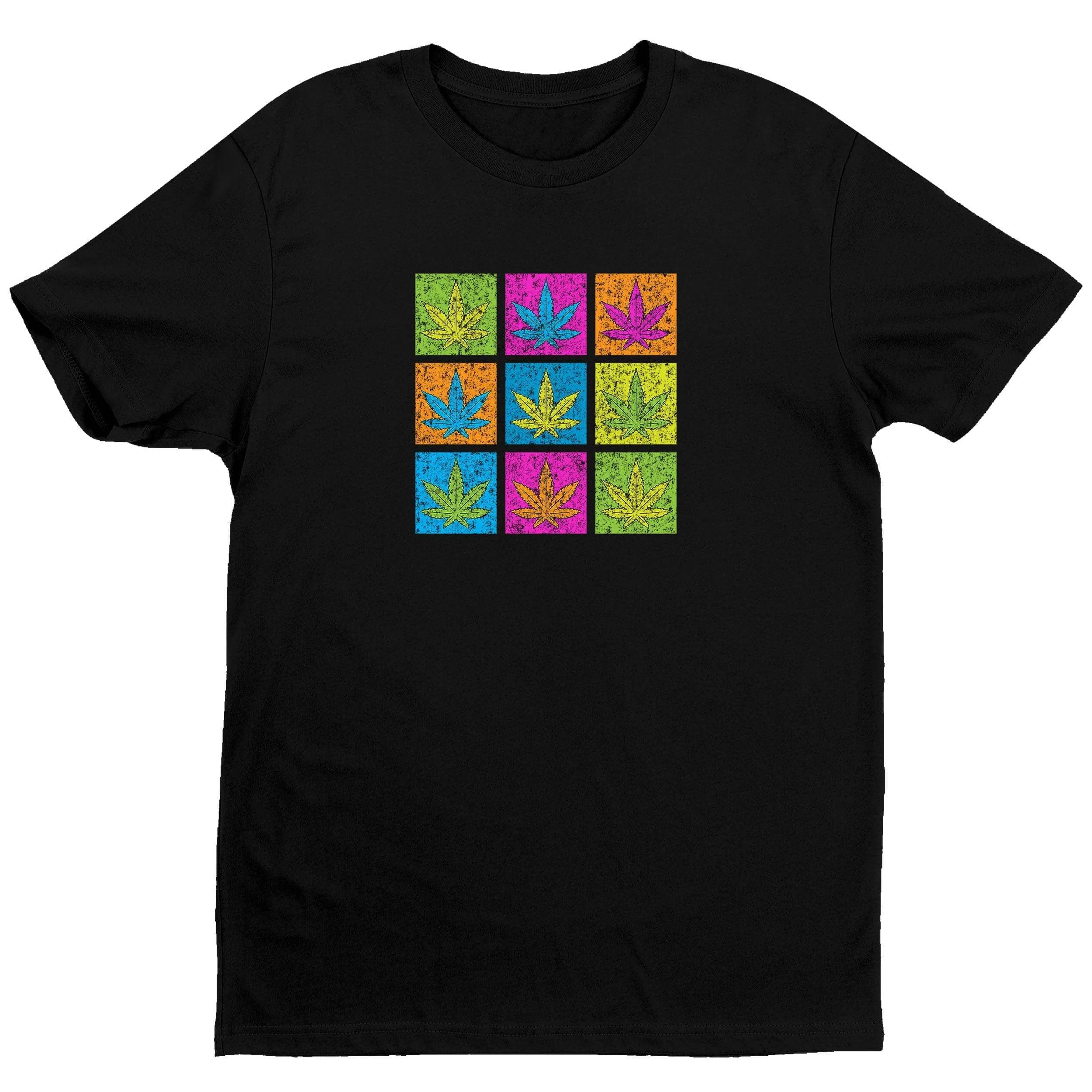 Andy Leaf T-Shirt - Black