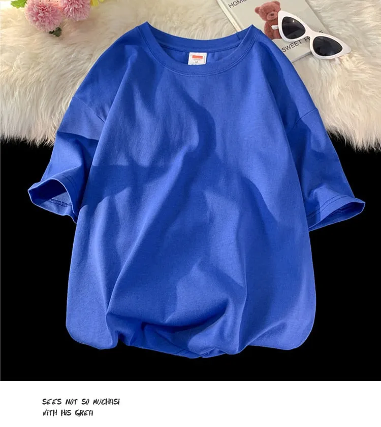 Antonios Oversized Casual Cotton T-Shirt