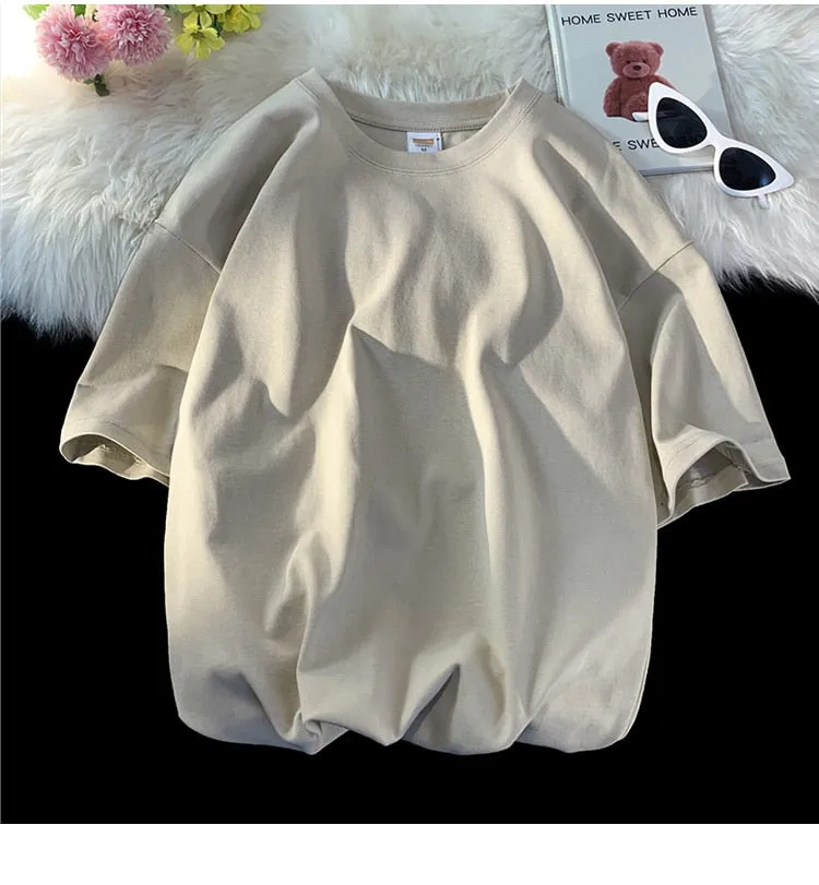 Antonios Oversized Casual Cotton T-Shirt