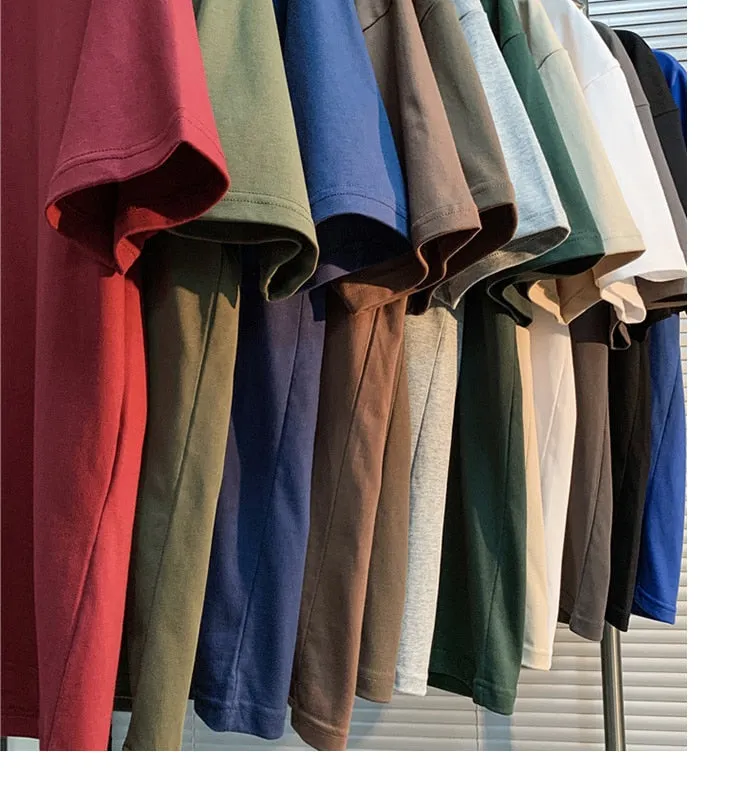 Antonios Oversized Casual Cotton T-Shirt