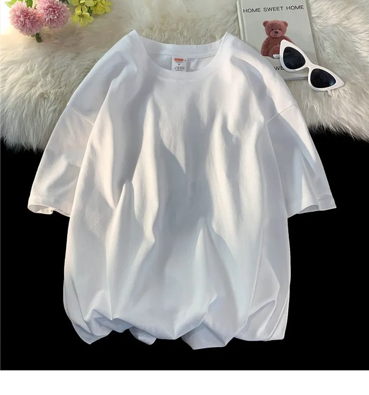 Antonios Oversized Casual Cotton T-Shirt