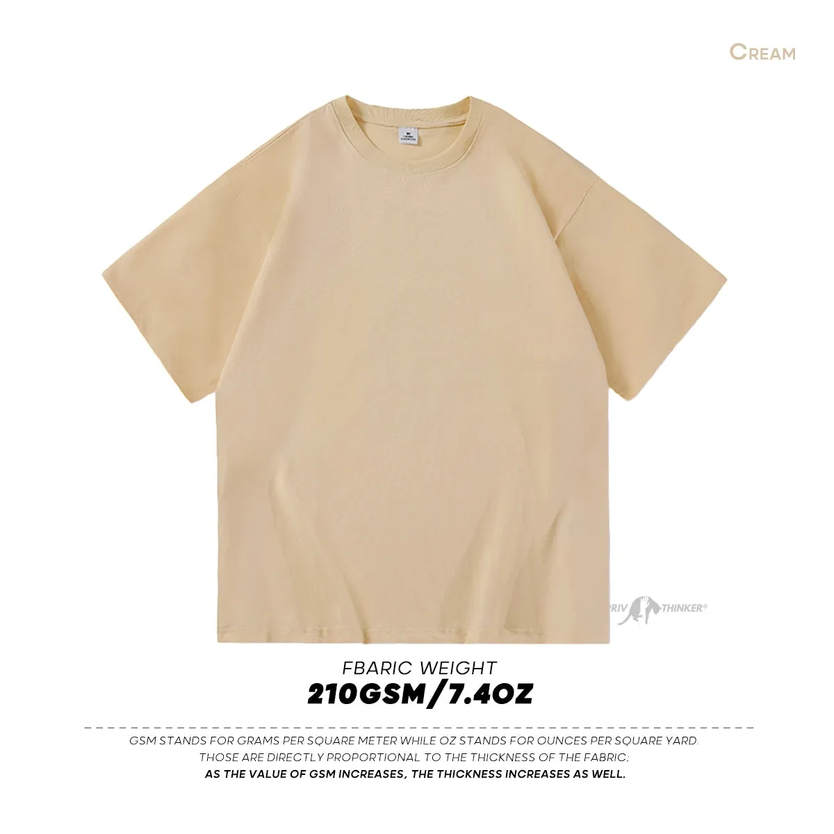 Antonios Oversized Casual Cotton T-Shirt