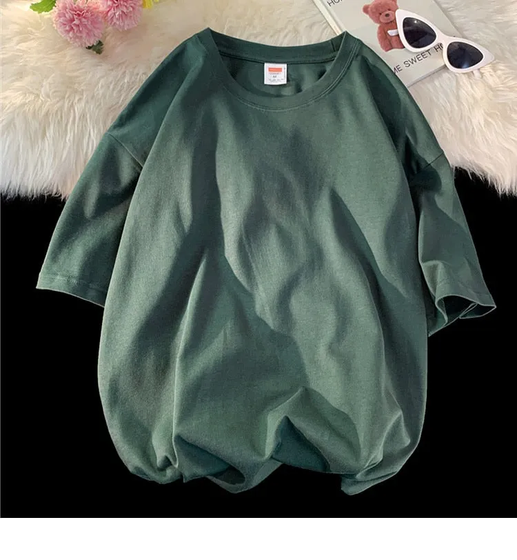 Antonios Oversized Casual Cotton T-Shirt