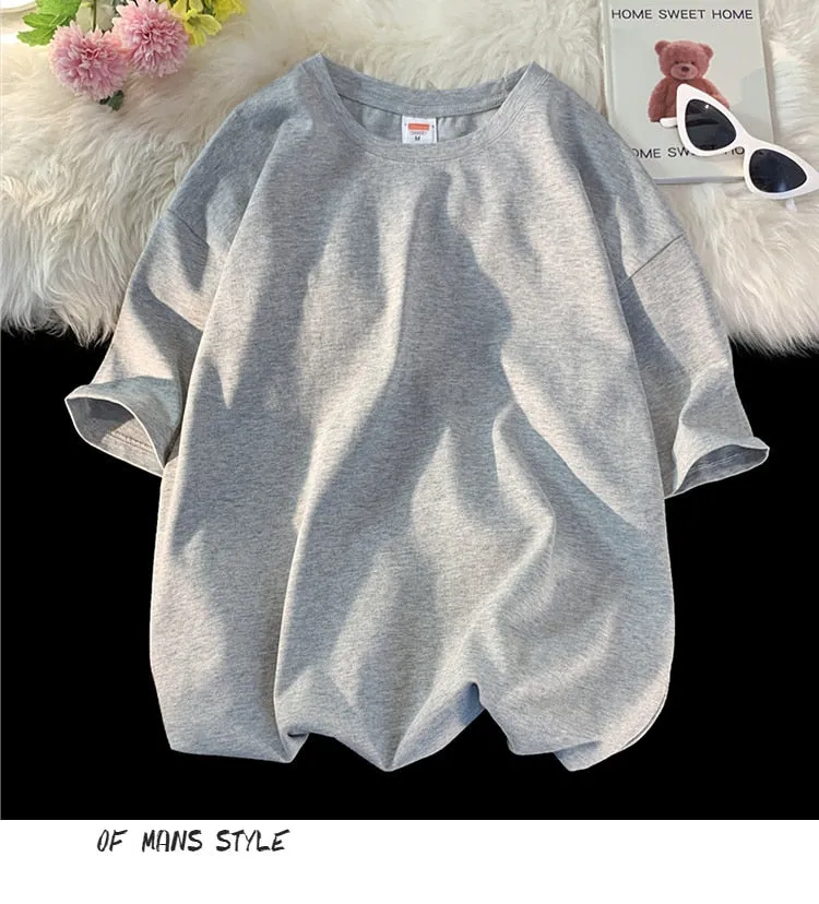 Antonios Oversized Casual Cotton T-Shirt