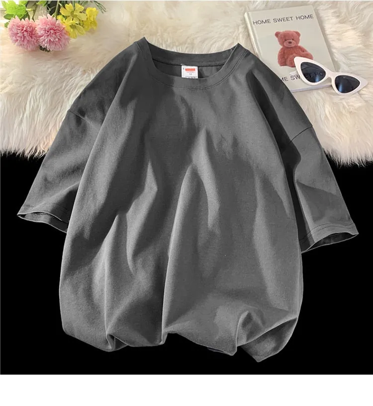 Antonios Oversized Casual Cotton T-Shirt