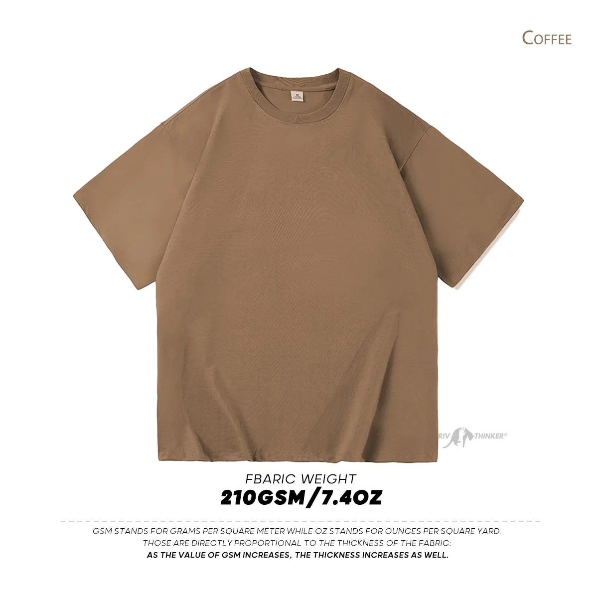 Antonios Oversized Casual Cotton T-Shirt