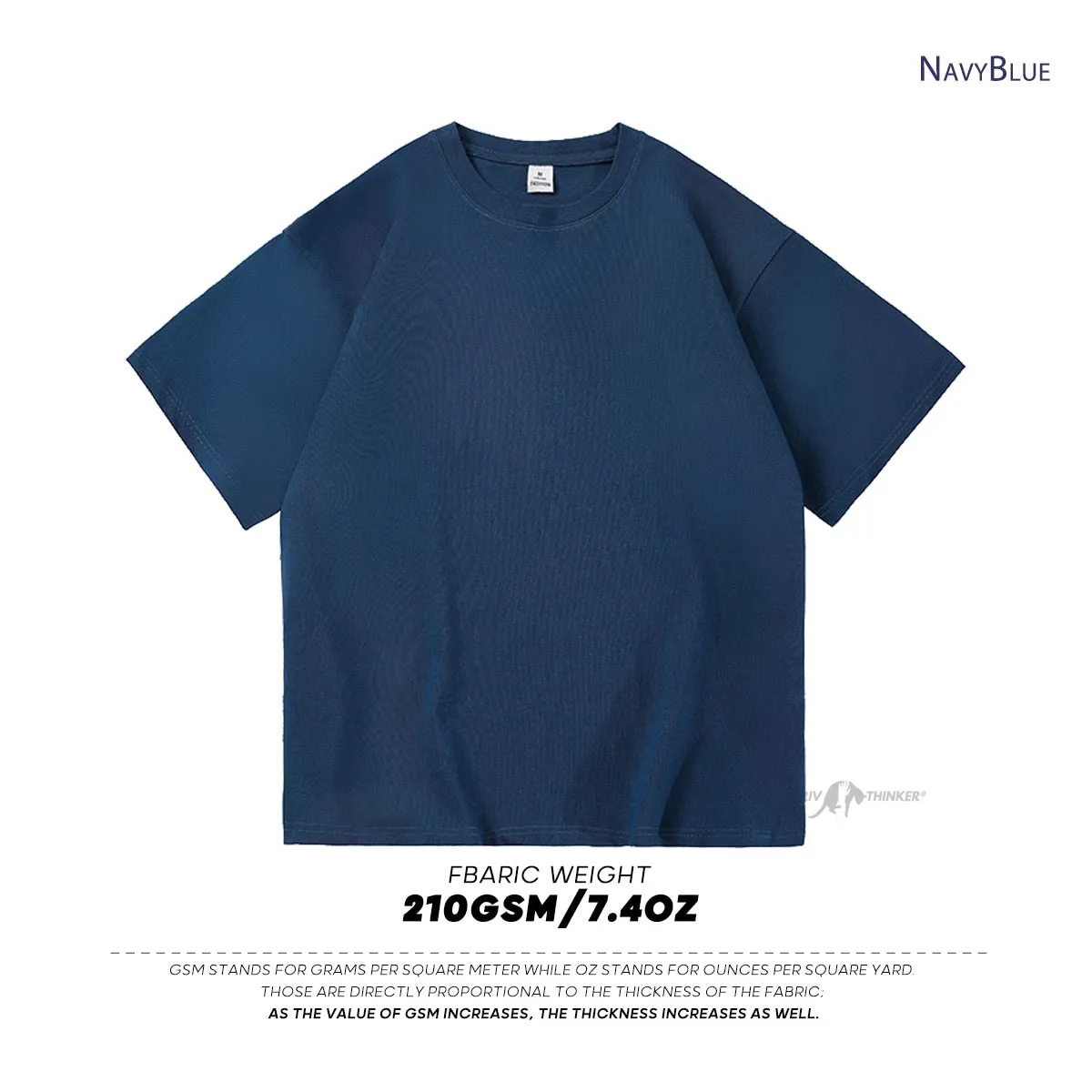 Antonios Oversized Casual Cotton T-Shirt