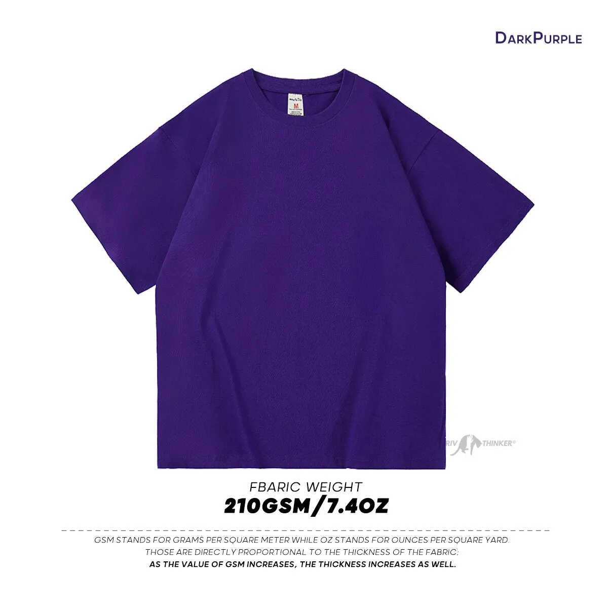 Antonios Oversized Casual Cotton T-Shirt
