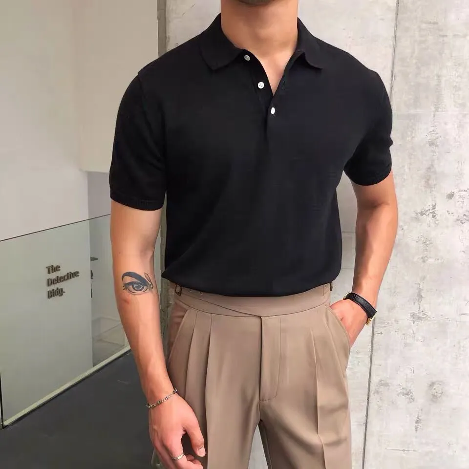 AntoniosClothing Knitted Cotton T-Shirt
