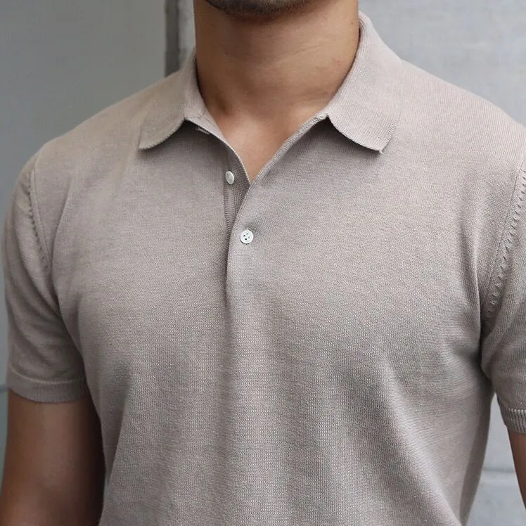 AntoniosClothing Knitted Cotton T-Shirt