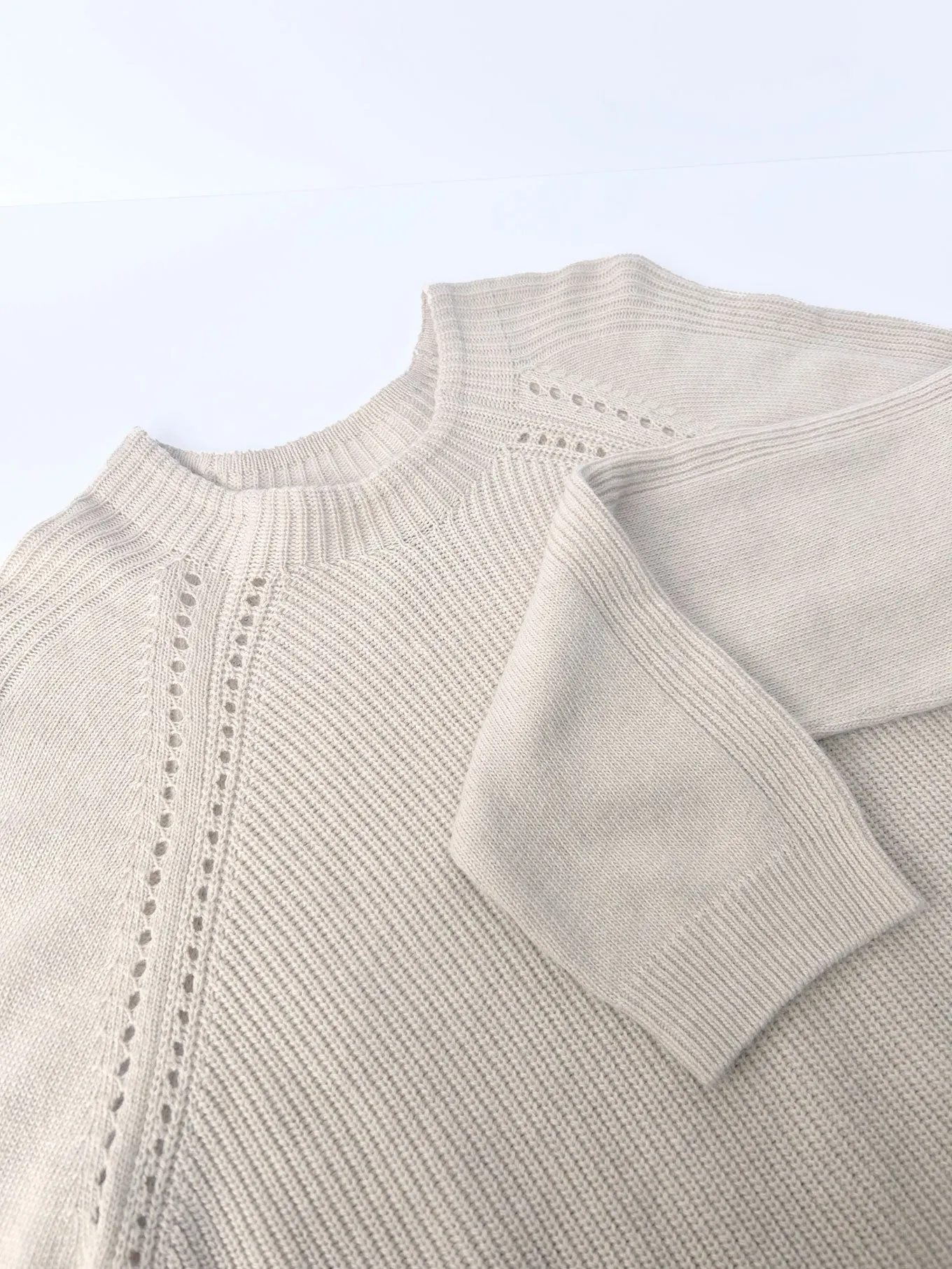 ATLANTA Wool Blend Jumper - Sand