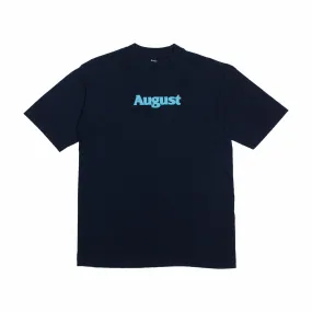 August Puff Logo T-Shirt (Navy)