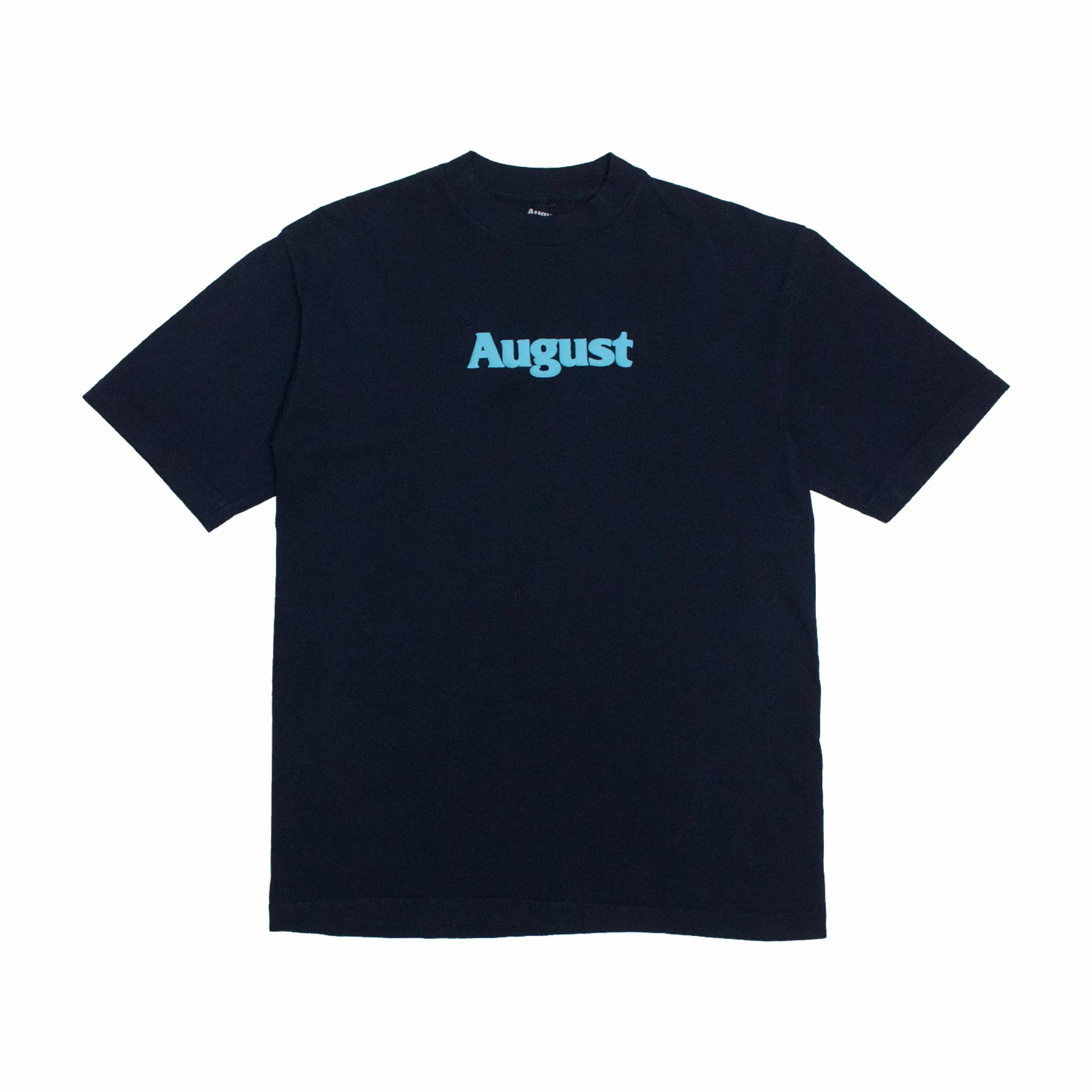 August Puff Logo T-Shirt (Navy)