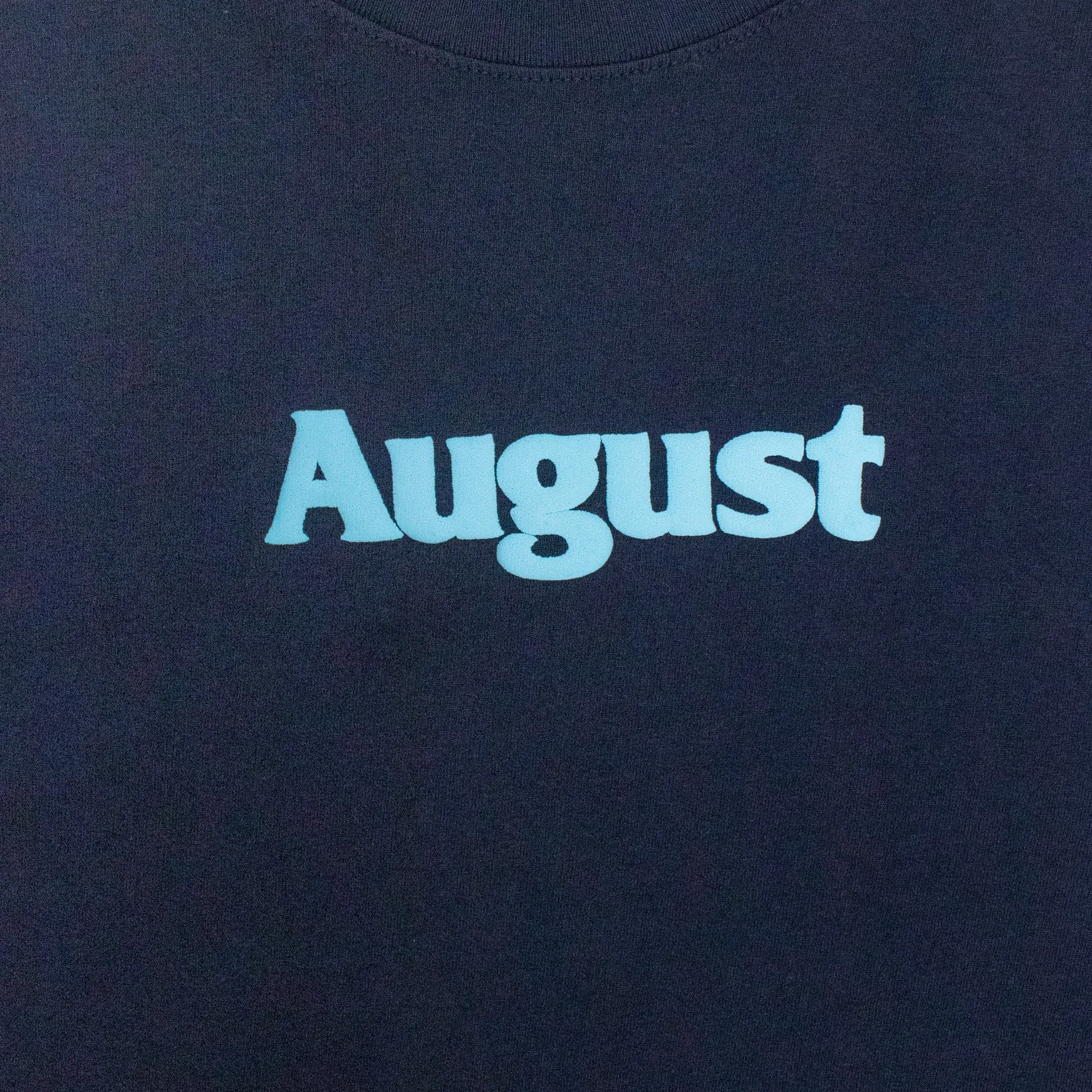 August Puff Logo T-Shirt (Navy)