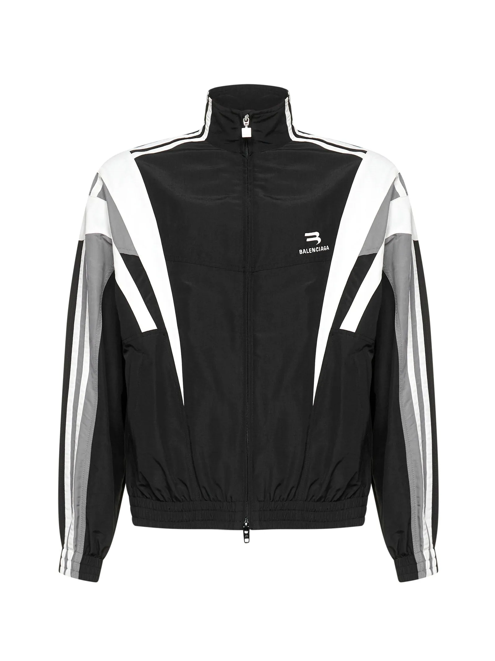 Balenciaga Logo Detailed Track Jacket