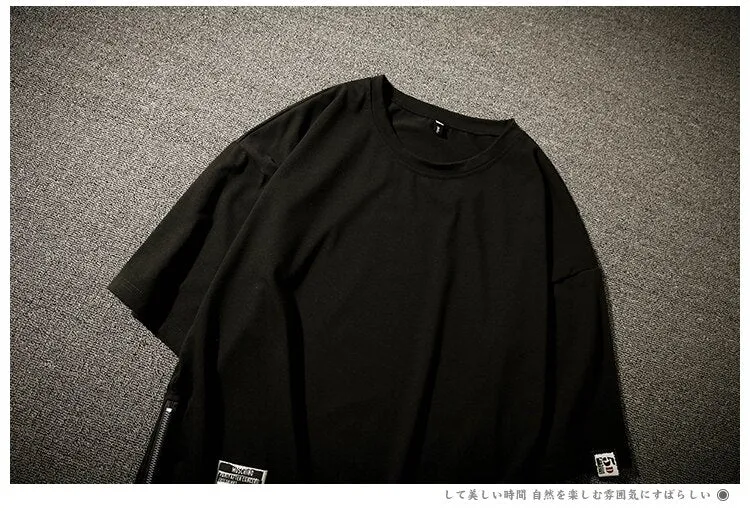Basic Zip T-Shirt