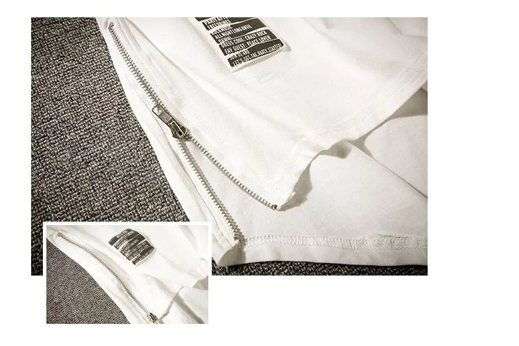 Basic Zip T-Shirt
