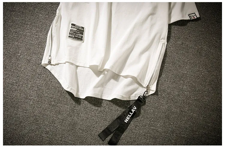 Basic Zip T-Shirt