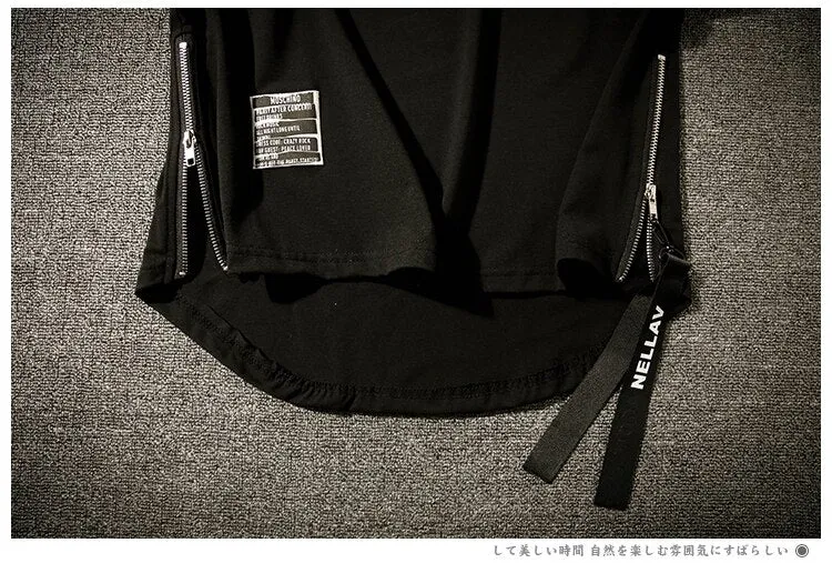 Basic Zip T-Shirt