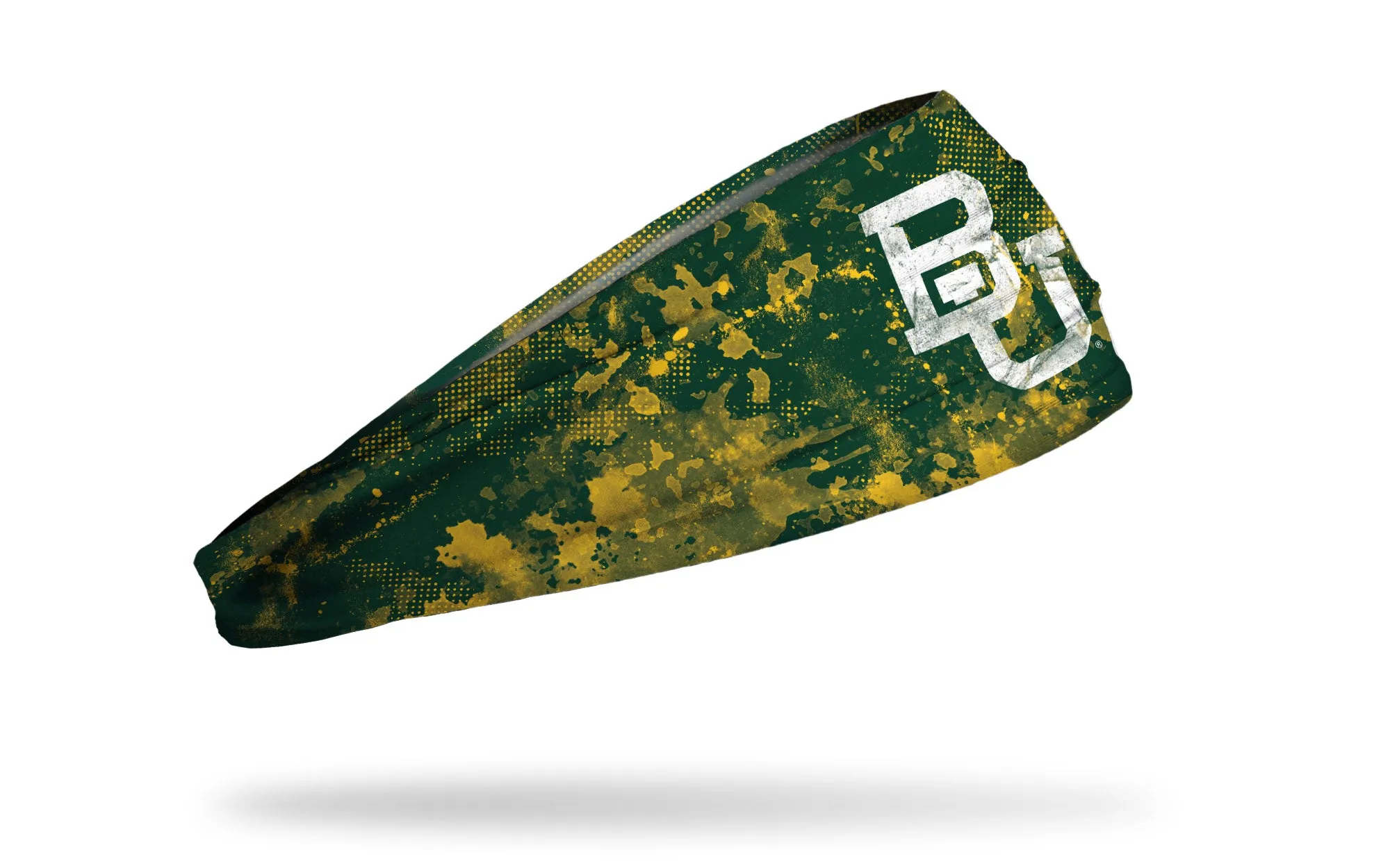 Baylor University: Grunge Green Headband
