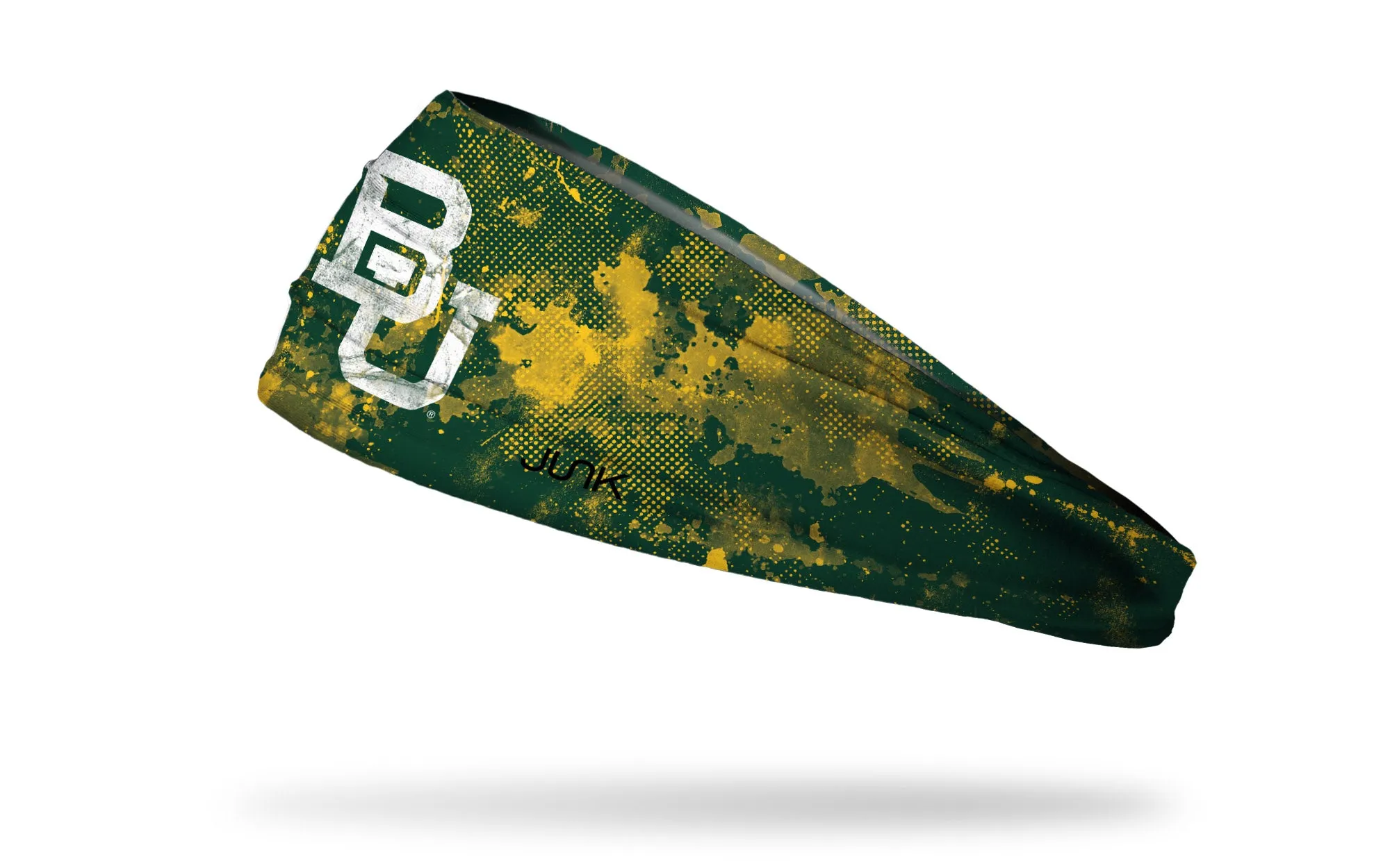 Baylor University: Grunge Green Headband
