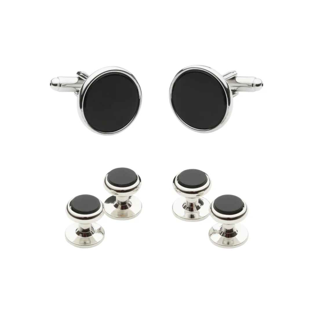 Black Onyx Dress Stud Set