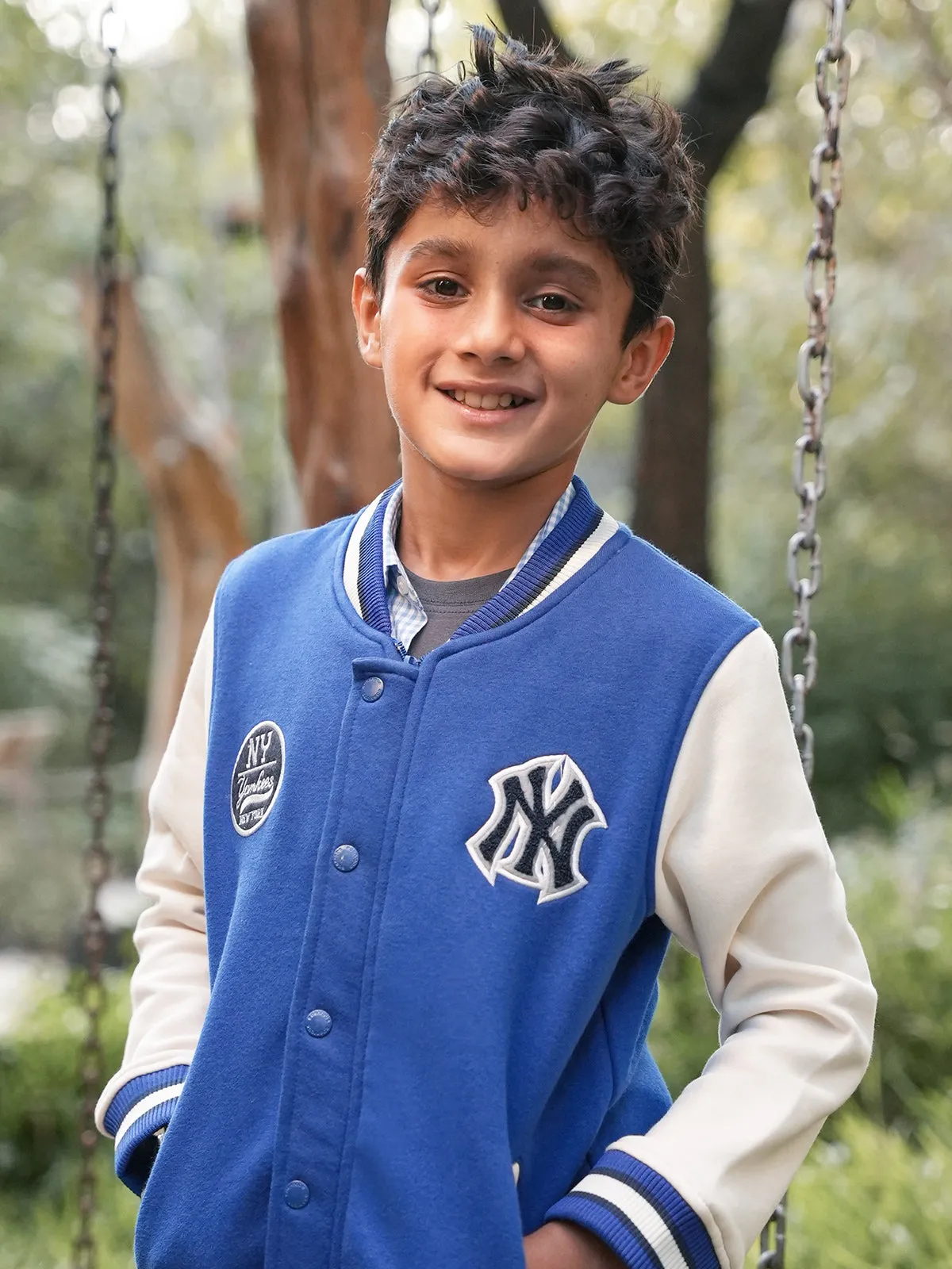 Boy's Royal Blue Jacket - EBTJK23-003