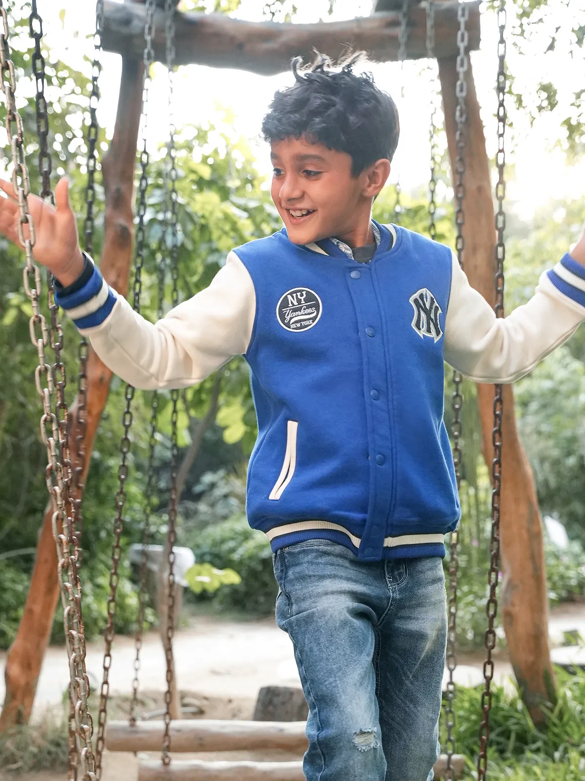 Boy's Royal Blue Jacket - EBTJK23-003