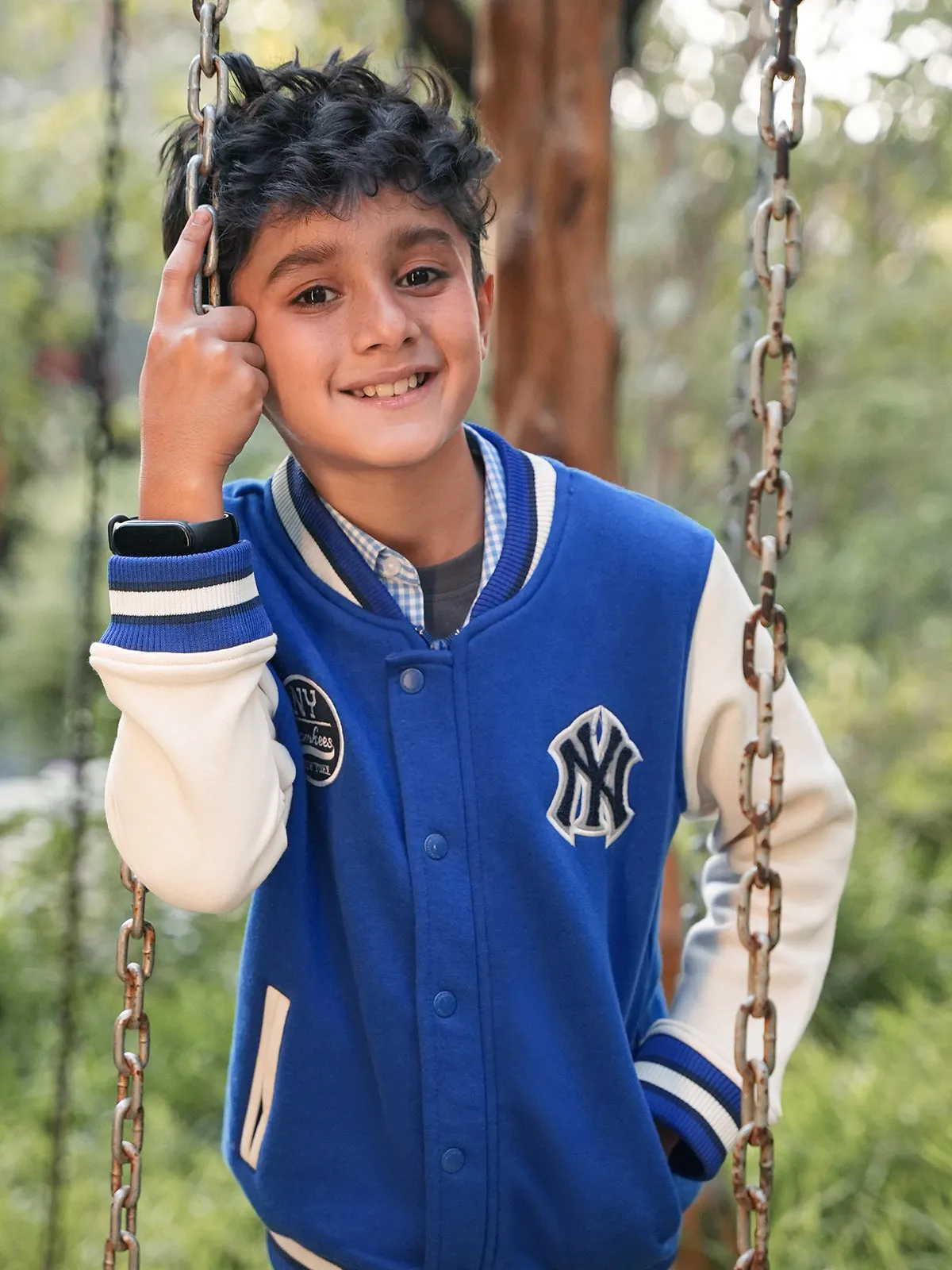Boy's Royal Blue Jacket - EBTJK23-003
