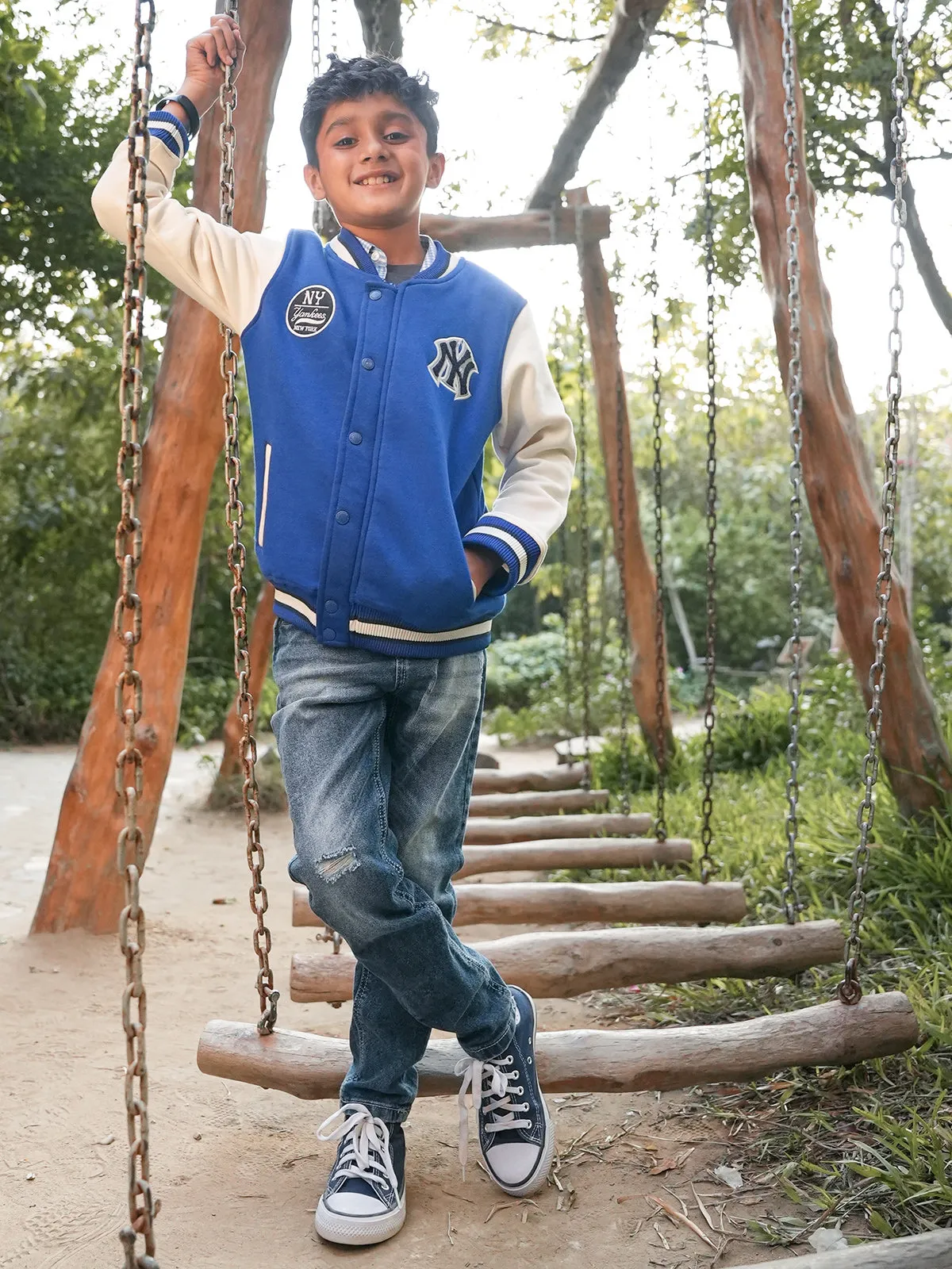 Boy's Royal Blue Jacket - EBTJK23-003