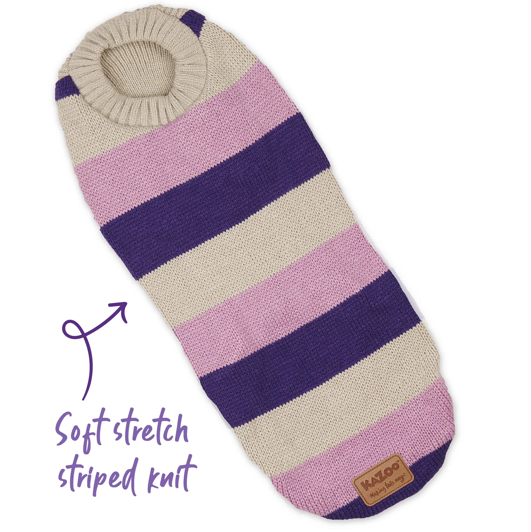 Bumble Dog Jumper - Lavender