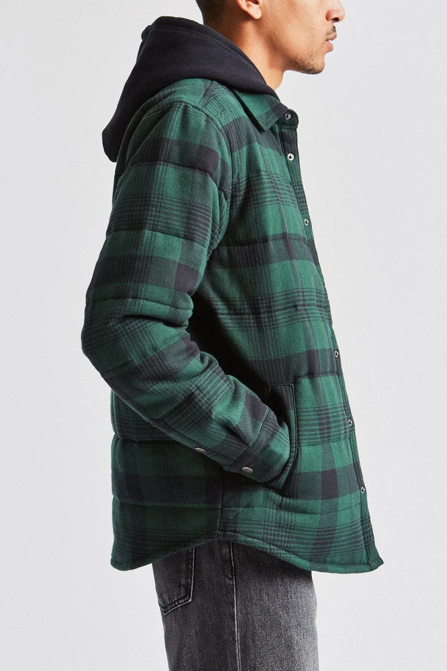 Cass Jacket - Black/Green