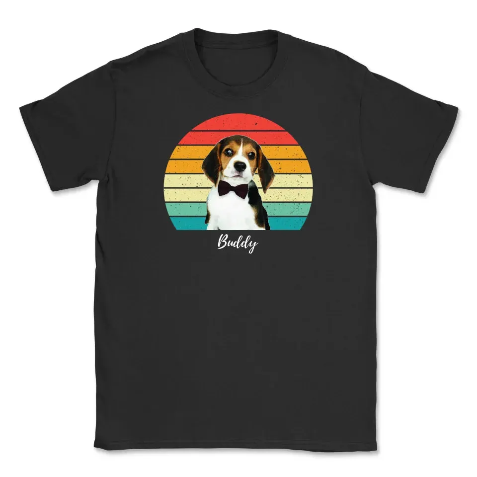 Cat Dog Retro T-Shirt