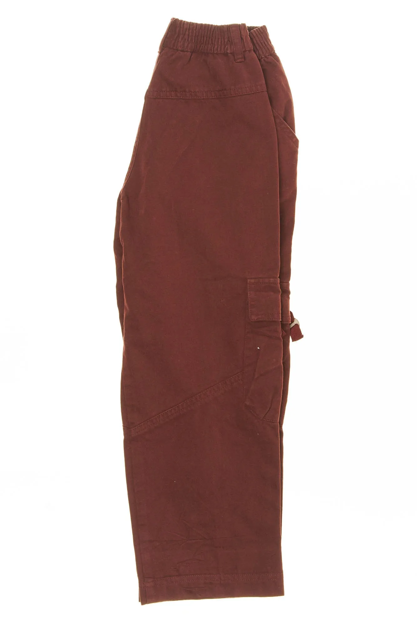 Catimini - Burgundy Colored Cargo Pants - 6A