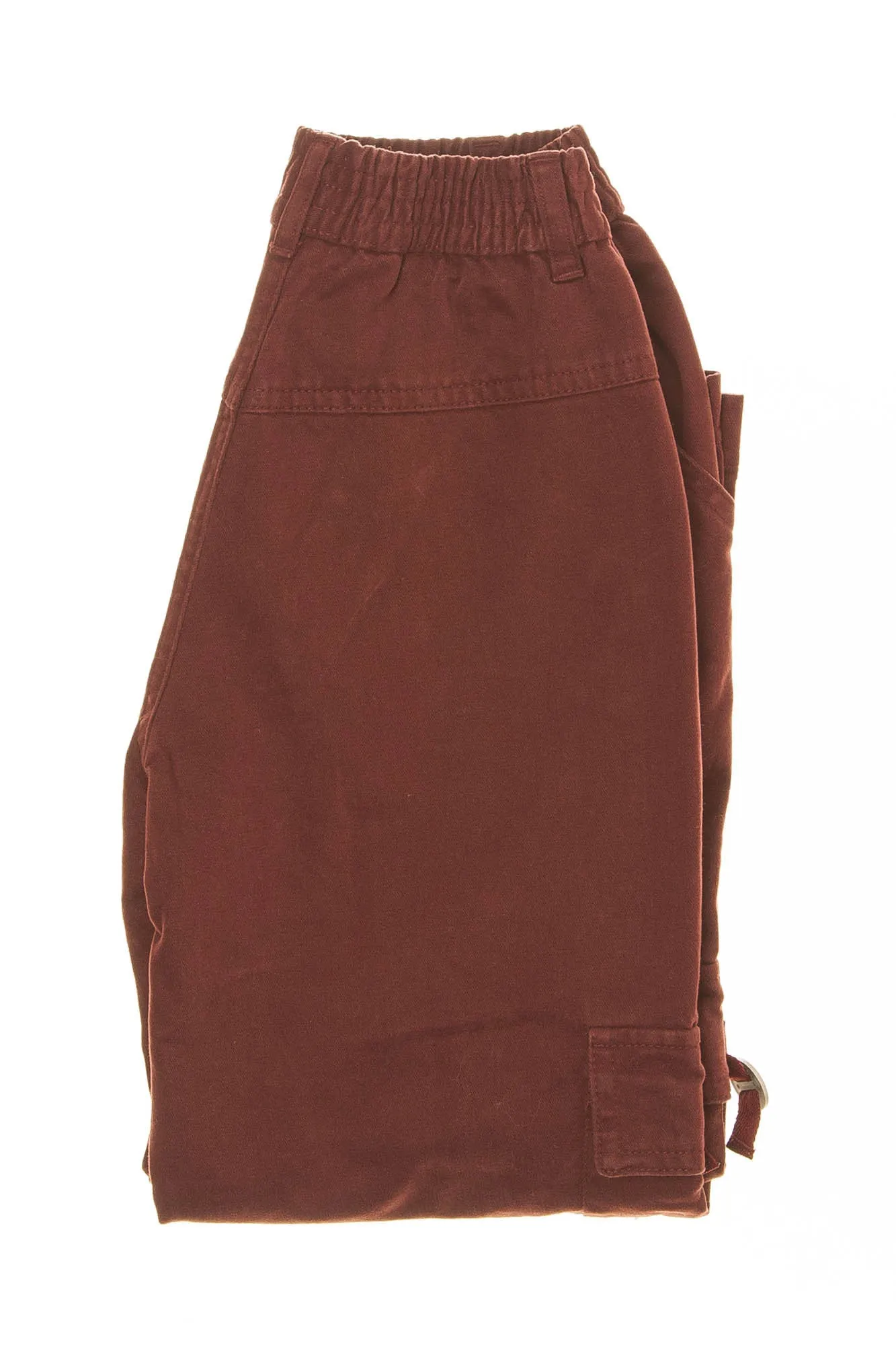 Catimini - Burgundy Colored Cargo Pants - 6A