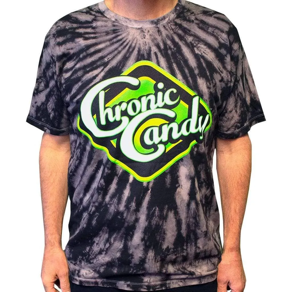 Chronic Candy T-Shirt - Black Tie Dye