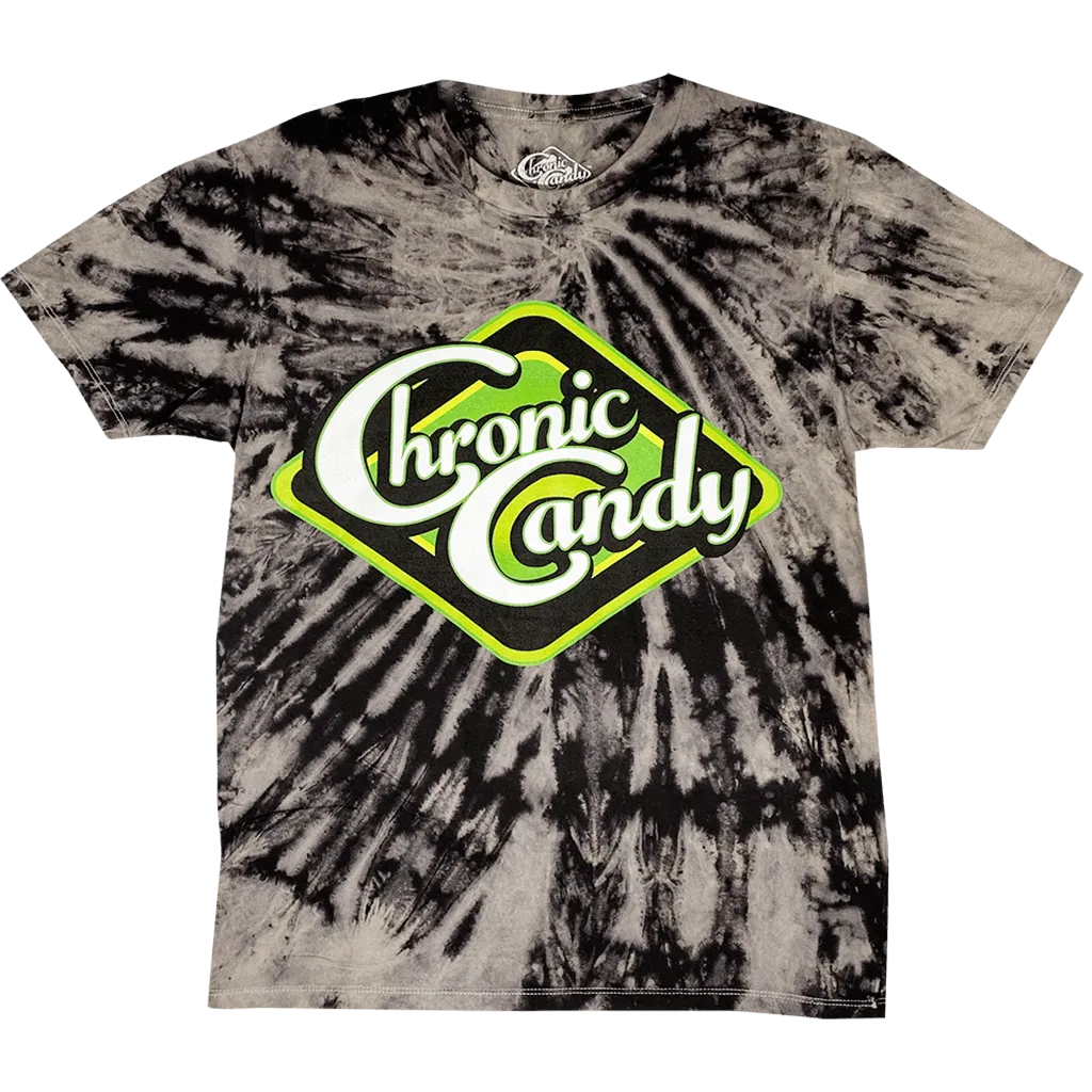 Chronic Candy T-Shirt - Black Tie Dye