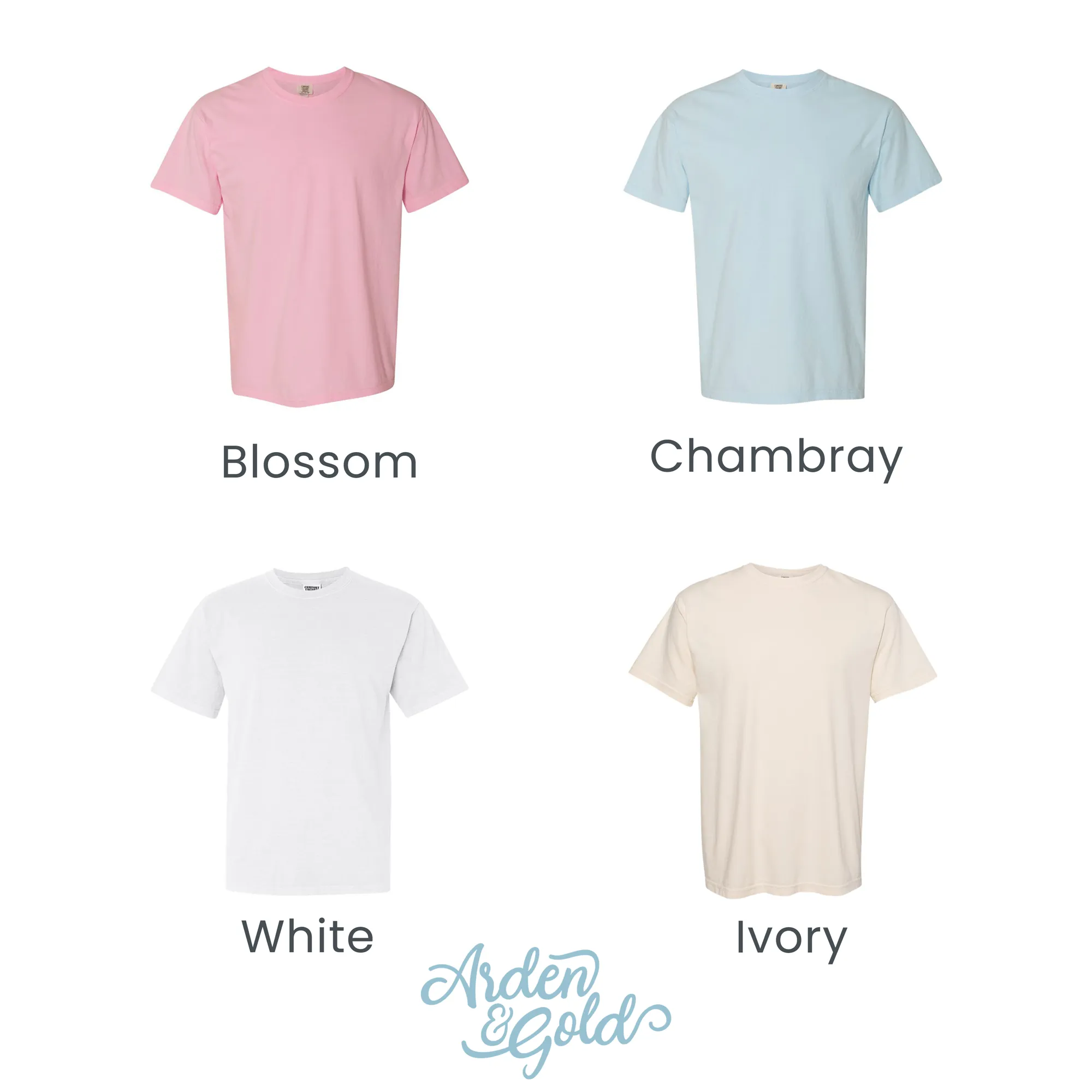 Comfort Colors Grade Level Shadow Block Teacher T-Shirt