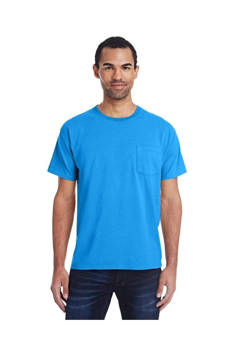 ComfortWash by Hanes GDH150: Unisex 5.5 oz., 100% Ringspun Cotton Garment-Dyed T-Shirt with Pocket