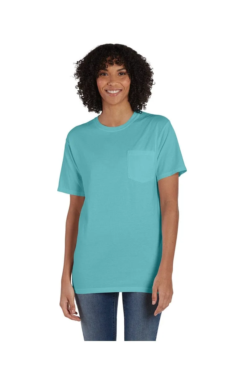 ComfortWash by Hanes GDH150: Unisex 5.5 oz., 100% Ringspun Cotton Garment-Dyed T-Shirt with Pocket