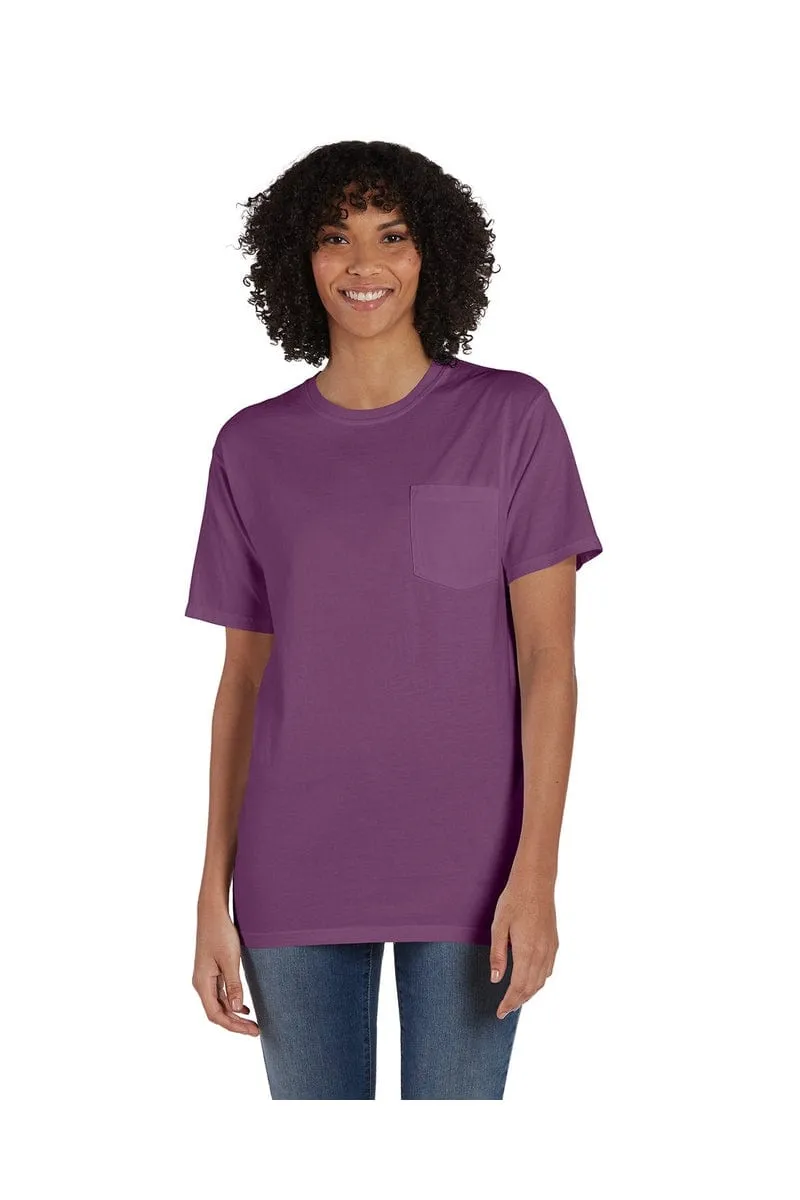 ComfortWash by Hanes GDH150: Unisex 5.5 oz., 100% Ringspun Cotton Garment-Dyed T-Shirt with Pocket