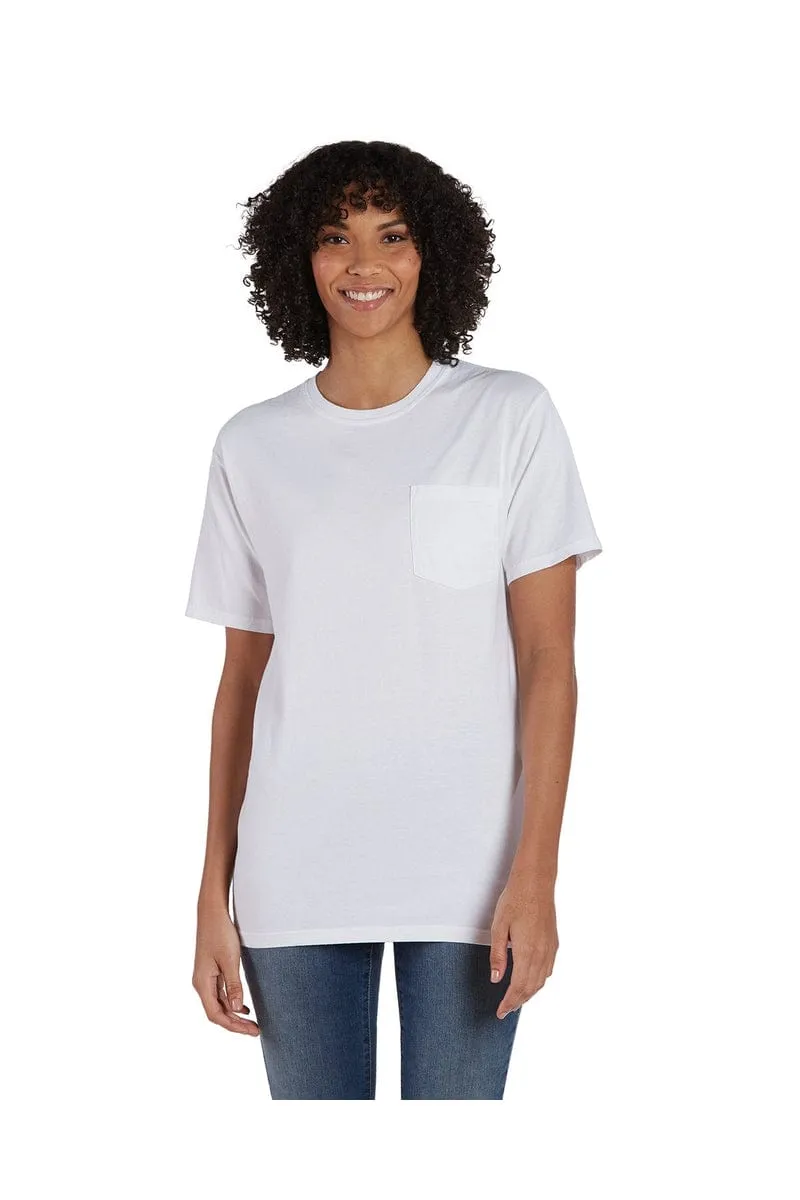 ComfortWash by Hanes GDH150: Unisex 5.5 oz., 100% Ringspun Cotton Garment-Dyed T-Shirt with Pocket
